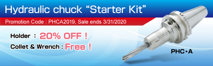 Hydraulic Chuck Starter Kit | Tool Holder Manufacturer